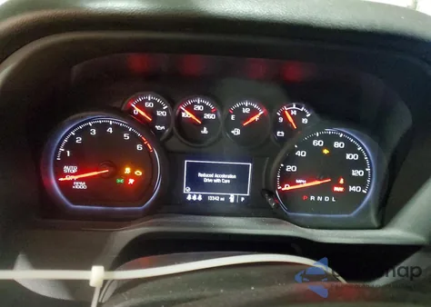 2024 Chevrolet Silverado K1500 Trail Boss Custom из США, поврежденный, VIN 3GCUDCED7RG199060